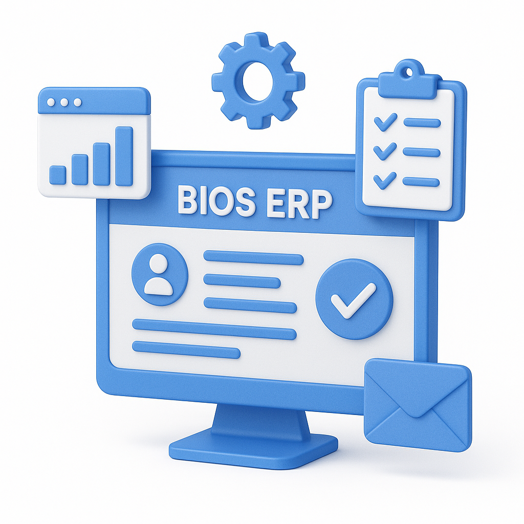 BIOS ERP arayüzü